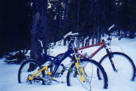 Doug and My bikes